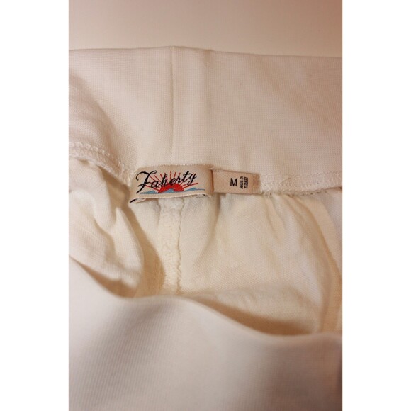 Faherty Women Pants White Arlie Jogger Utility Linen Pull On Stretch Size Medium - Picture 11 of 13